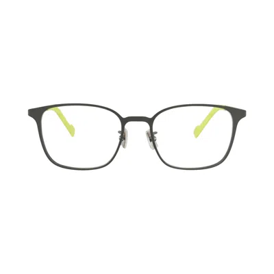 Pre-owned Kenzo Square-frame Metal Optical Frames 'green/transparent' | Men's Size Onesize