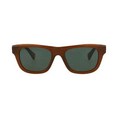 Pre-owned Kenzo Square Sunglasses 'brown/green' | Men's Size Onesize