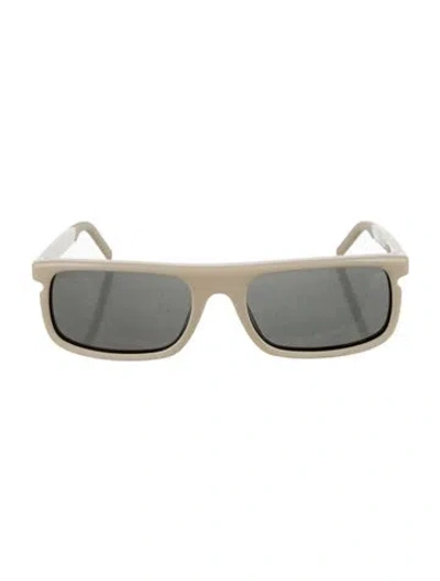 Pre-owned Kenzo Square Tinted Sunglasses In Neutrals