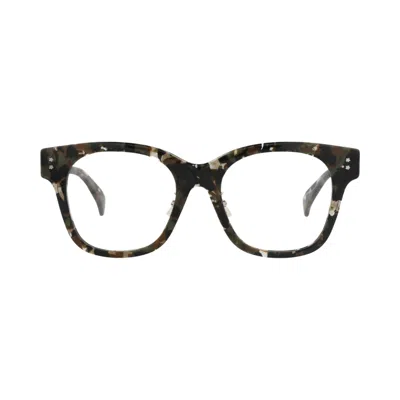 Pre-owned Kenzo Square-frame Acetate Optical Frames 'havana/transparent' | Brown | Men's Size Onesize
