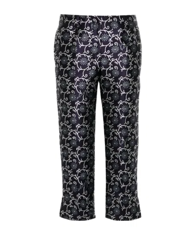 KENZO 'KENZO MARGUERITE' CROPPED PANTS