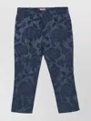 Kenzo Straight Cropped Floral Trousers