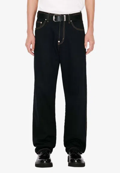 KENZO STRAIGHT-LEG CARGO JEANS