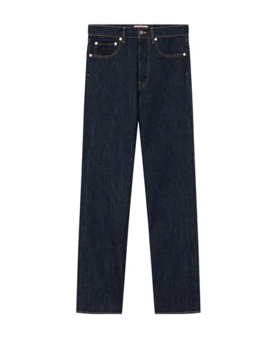KENZO KENZO ASAGAO STRAIGHT LEG JEANS