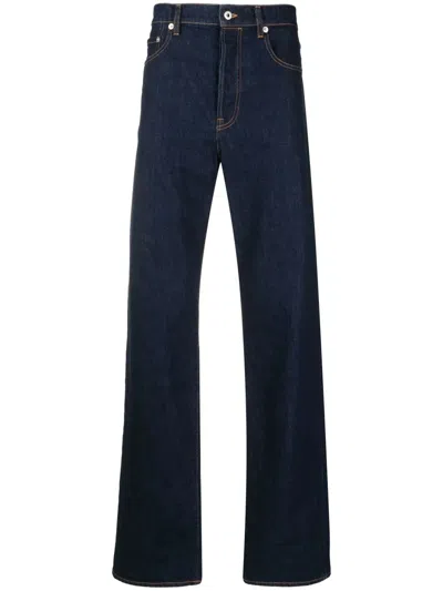 KENZO STRAIGHT-LEG CUT JEANS