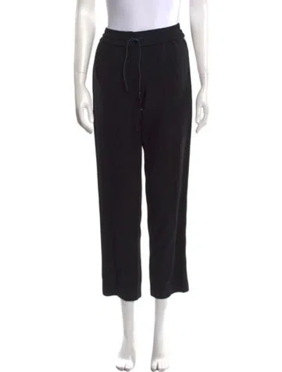 Pre-owned Kenzo Straight Leg Pants In Black