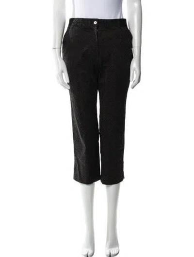 Pre-owned Kenzo Straight Leg Pants In Gray