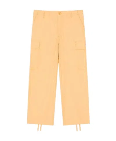 Kenzo Straight Leg Pants In Nude
