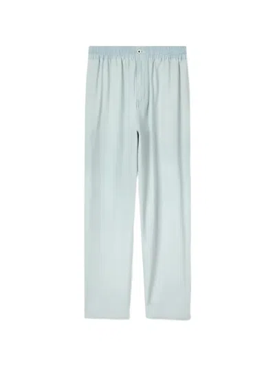 Kenzo Straight-leg Track Trousers In Blue
