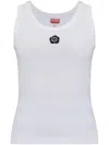 Kenzo Tank Top "boke Flower 2.0" In Black