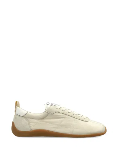 Kenzo Autry Medalist Low Super Vintage Sneakers In White Blue Copper In Neutral
