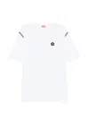 Kenzo Stripe Patch T-shirt In White