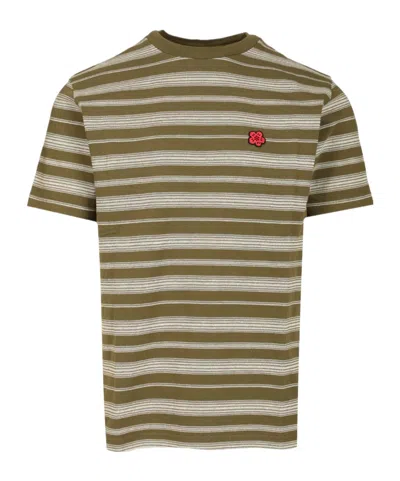 Kenzo Short-sleeved T-shirt In Brown