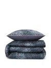 Kenzo Striped Leopard-print Bedding Set In Multi