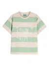 Kenzo Striped T-shirt In Multi