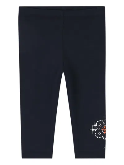 Kenzo Babies' Striped Two-piece Set In Blue
