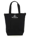 Kenzo Structured Black Leather Handbag With Dual Handles In Black