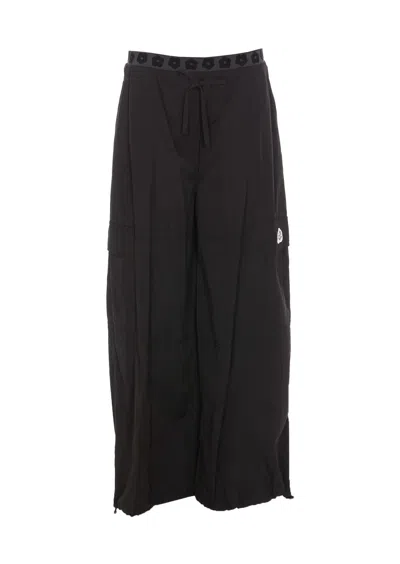 Kenzo Stylish Black Cargo Pants For Women