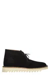 Kenzo Wave Lace-up Ankle-boots In Black