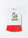 KENZO CLOTHING SET KENZO KIDS KIDS COLOR RED,F45557014