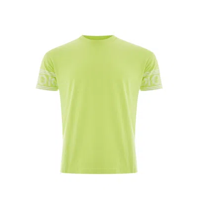 Kenzo Sunshine Yellow Cotton Tee In Green