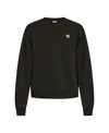 Kenzo Black Sweatshirt With Logo In Black