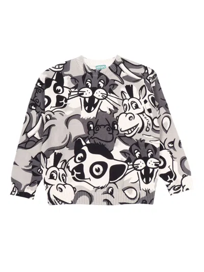 Kenzo Kids' Sweater In Blue