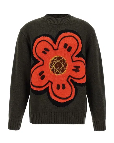 Kenzo Sweater In Green