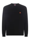 Kenzo Sweater  "flower" In Black