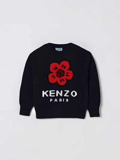 Kenzo Sweater  Kids Kids Color Blue