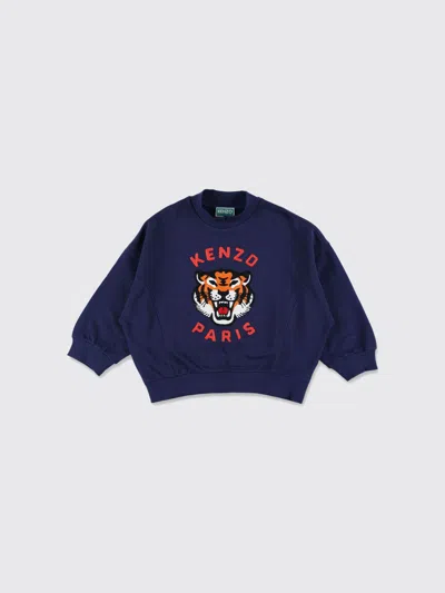 Kenzo Sweater  Kids Kids Color Blue