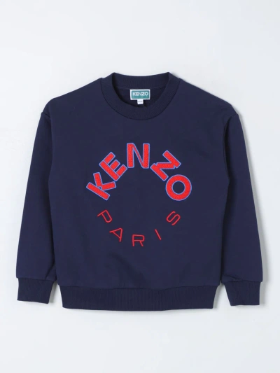 Kenzo Sweater  Kids Kids Color Blue