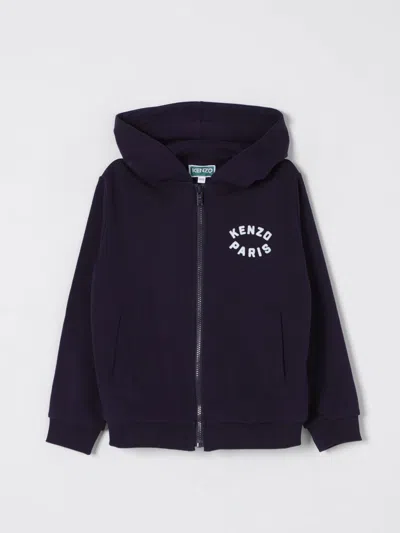 Kenzo Babies' Sweater  Kids Kids Color Blue In Black