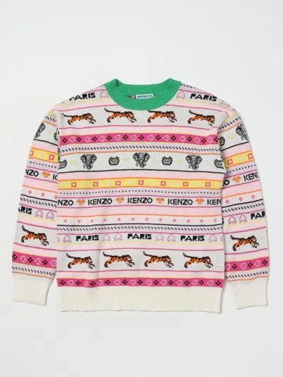 Kenzo Sweater  Kids Kids Color Ivory