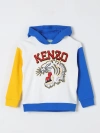 KENZO SWEATER KENZO KIDS KIDS COLOR IVORY,F27273044