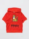 KENZO SWEATER KENZO KIDS KIDS COLOR RED,F45426014