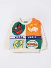 Kenzo Logo-print Zipped Hoodie In Sand