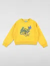 KENZO SWEATER KENZO KIDS KIDS COLOR YELLOW,F98195003