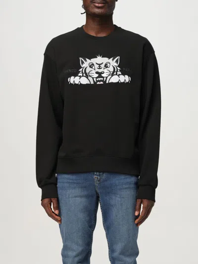KENZO SWEATSHIRT KENZO MEN COLOR BLACK,H22613002