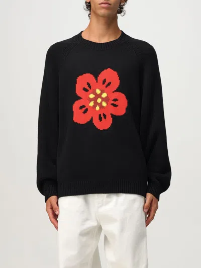 KENZO SWEATER KENZO MEN COLOR BLACK,H22969002