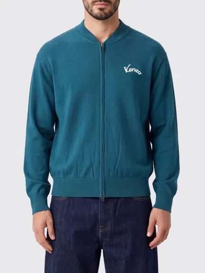 Kenzo Sweater Men Color Bottle Green