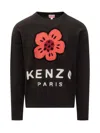 KENZO SWEATER WITH KENZO FLOWER LOGO KENZO