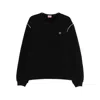 Kenzo Boke Flower 2.0 Embroidered Sweatshirt In Black