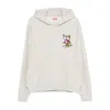 Kenzo Wild Tiger Cotton Hoodie In Gray