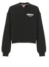 Kenzo Futura Oversize Cocoon Sweatshirt Sweatshirts Black In Black