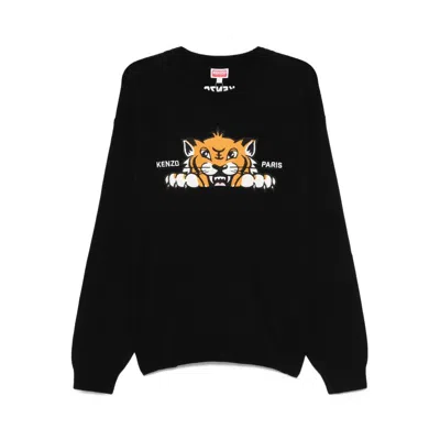 Kenzo Sweaters In Black
