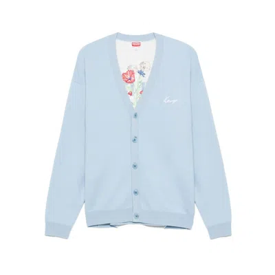 Kenzo Sweaters In Blue