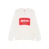 Kenzo X Futura 2000 Sweater In White Wool In Gray