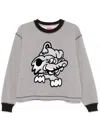 Kenzo Sweaters In Gris Perle