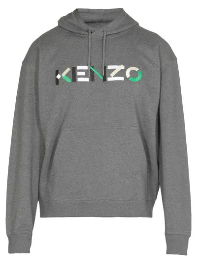 Kenzo Sweaters In Misty Grey